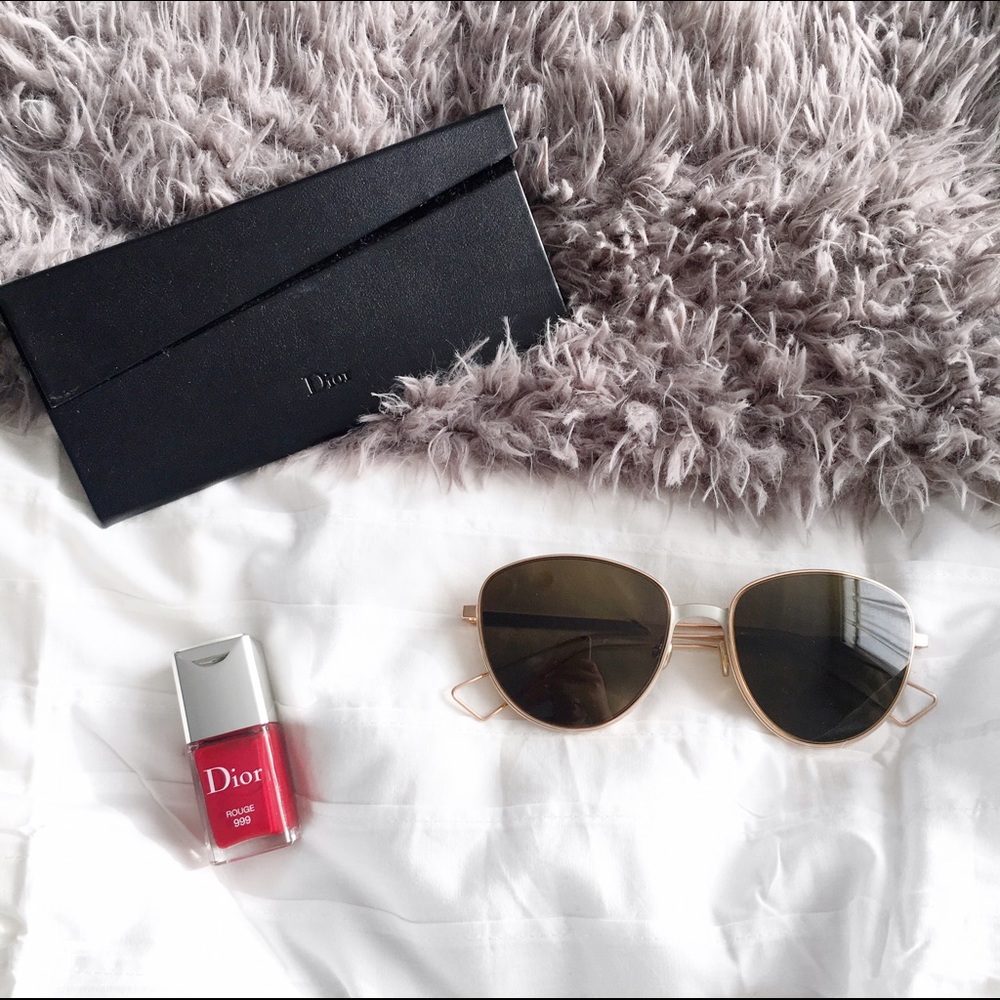 Dior gold frame Ultra sunglasses - Picture 2 of 5